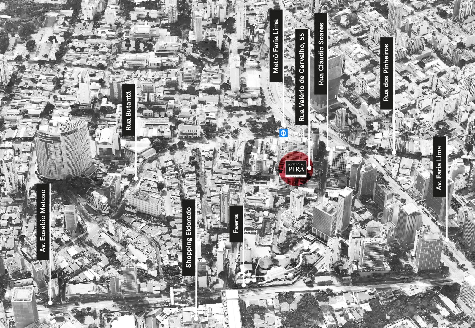 Mapa Social Club PIRA